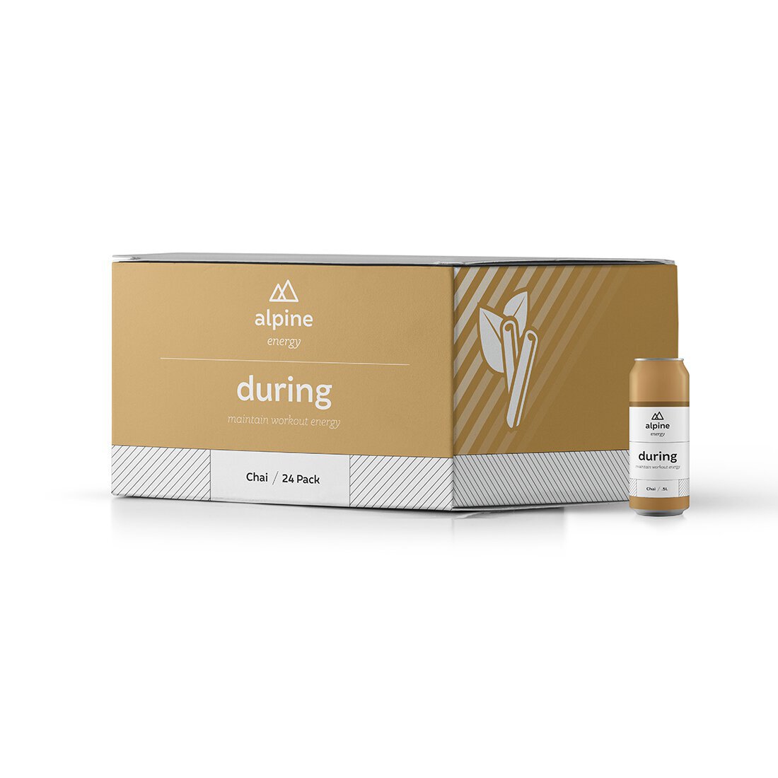 Alpine Energy Drink Chai During 0.5L PET 24 Pack (Case)